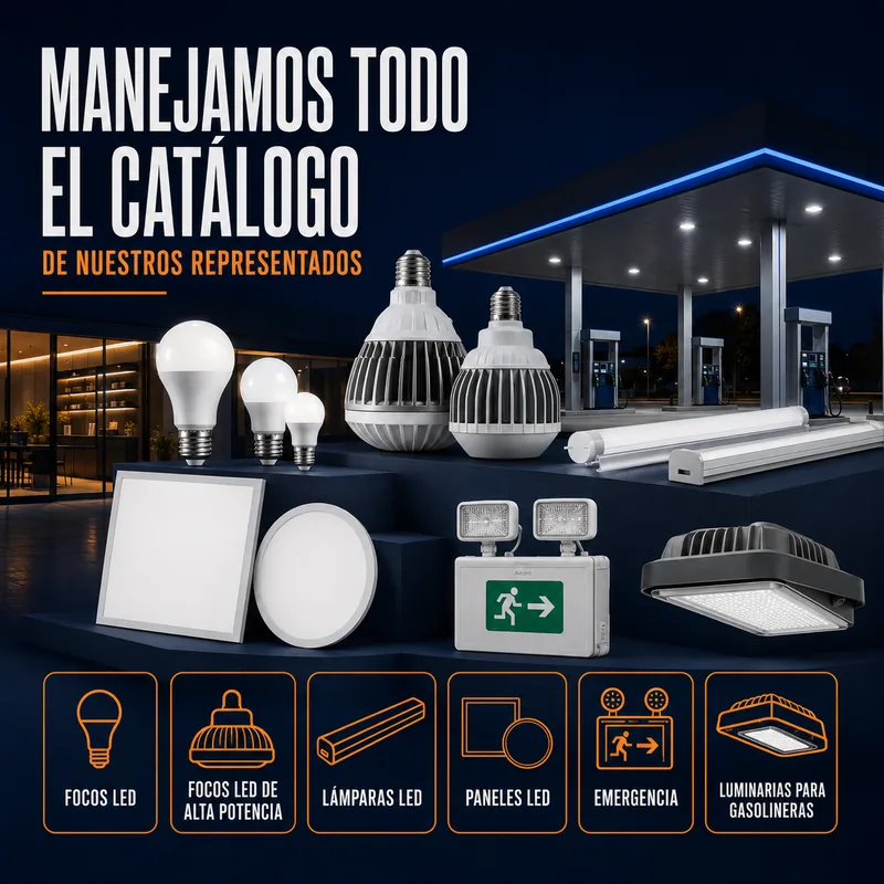 Manejamos todo el catálogo de nuestros representados